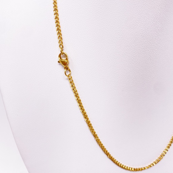 Stainless Steel Gold Chain Necklace - Picture 3 of 7